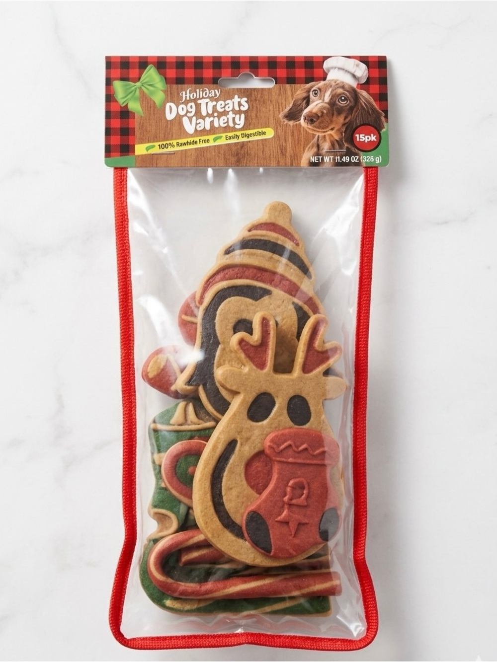 - Assorted Red/Green/Brown